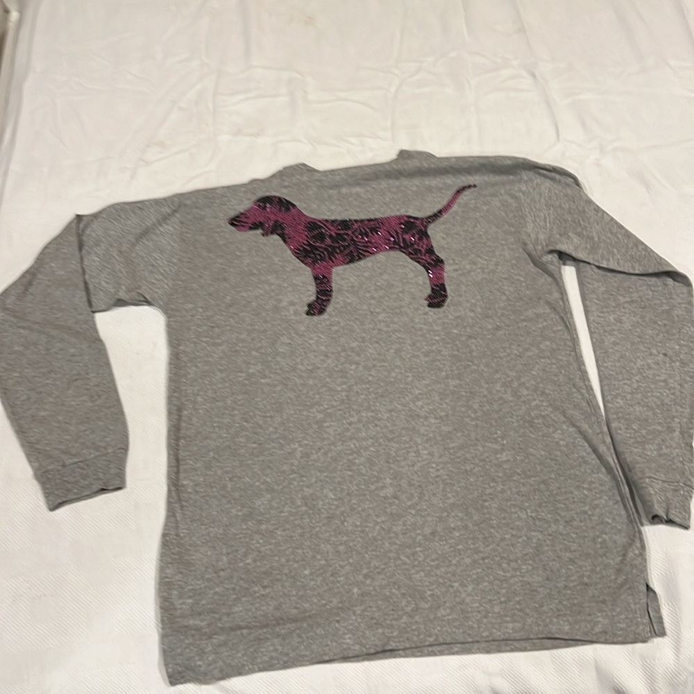 Victoria secret grey tee shirt - Picture 5 of 7